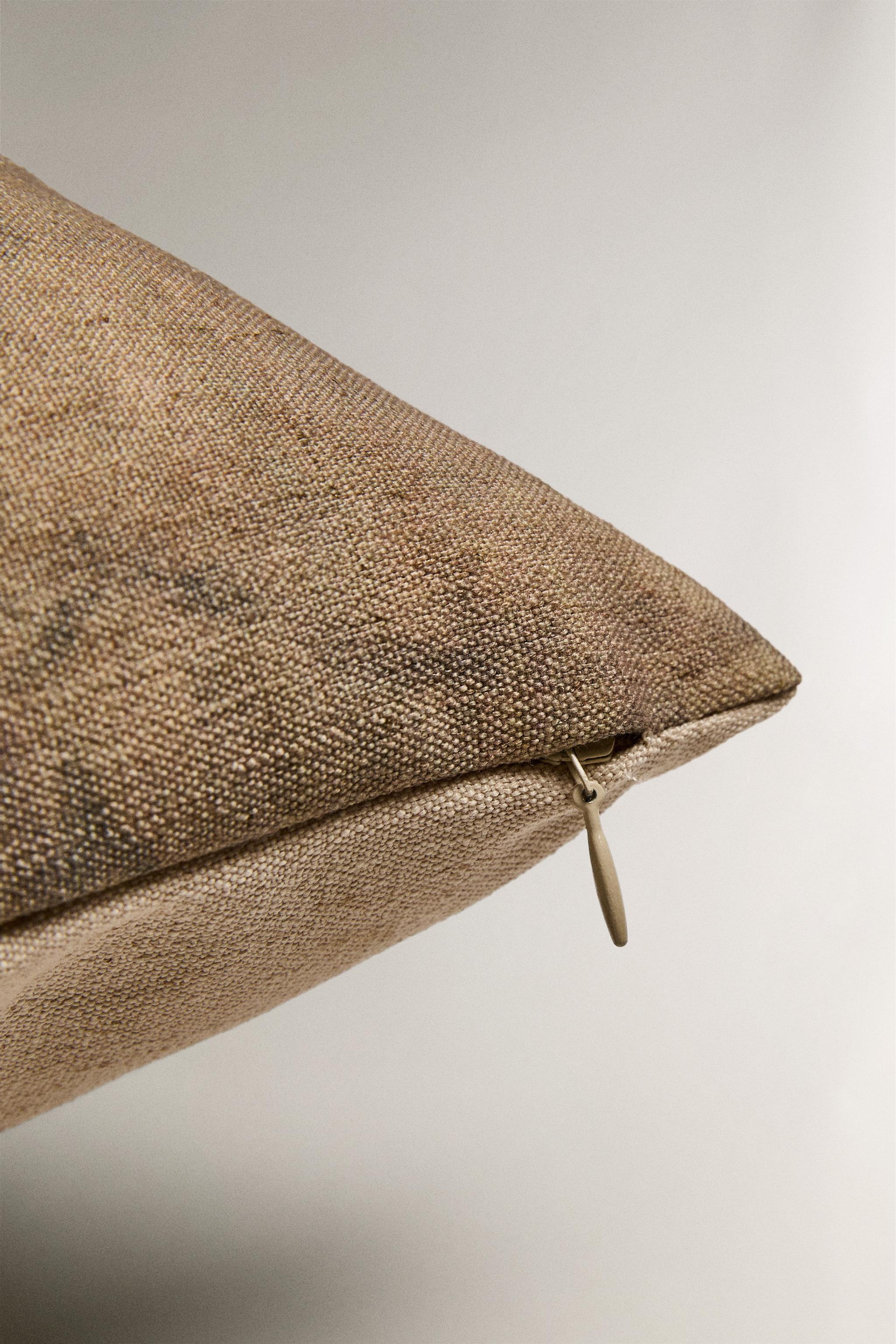 HOUSSE DE COUSSIN FLEURS